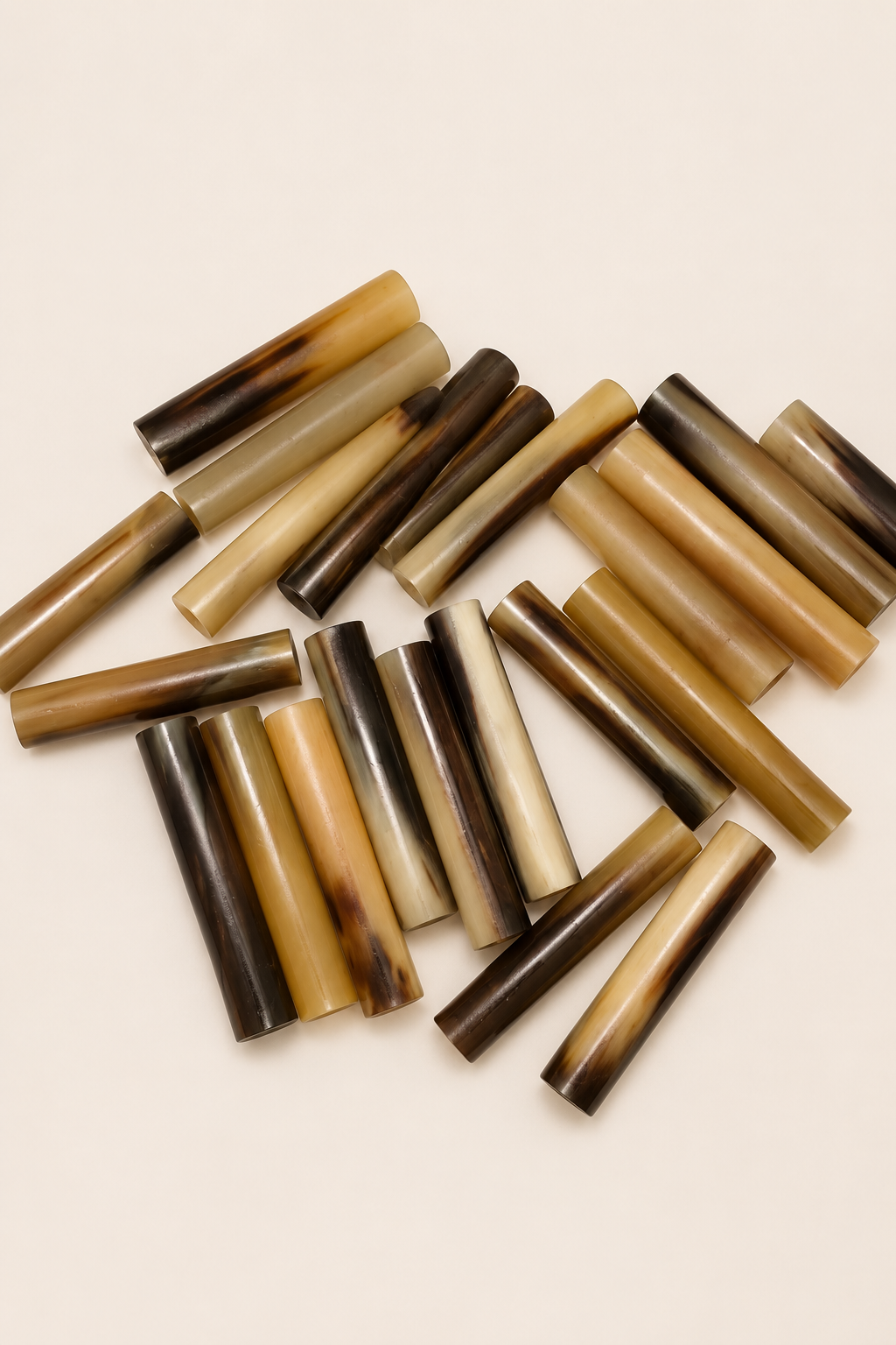 Natural Buffalo Horn Roll – Raw Handicraft Material