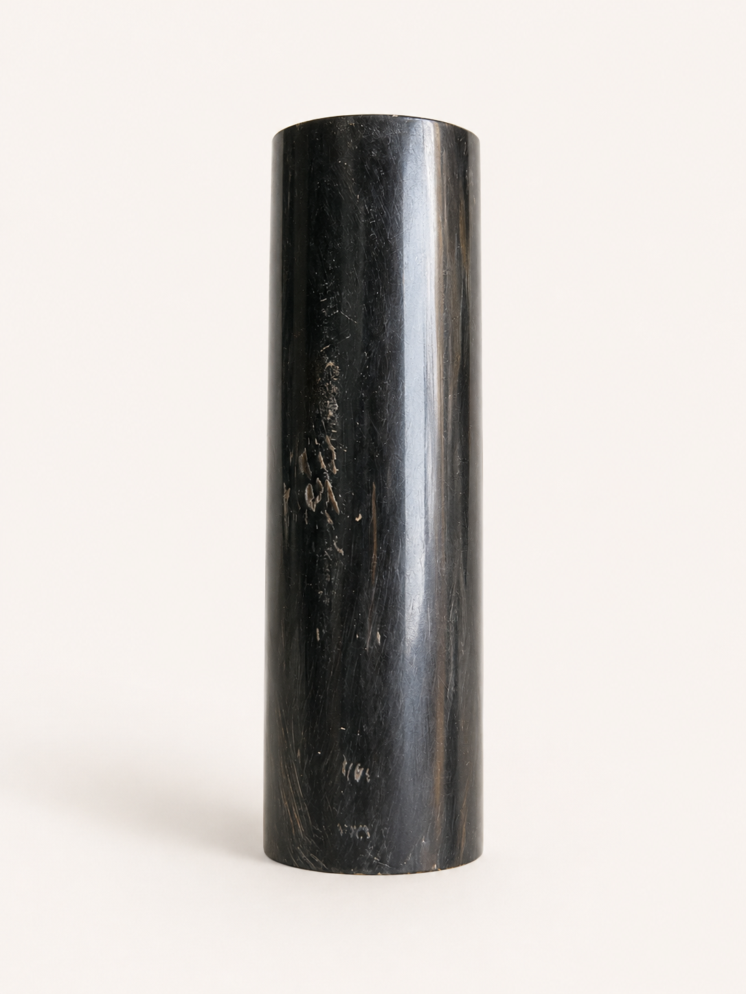 Black Natural Buffalo Horn Roll – Raw Handicraft Material - Image 2